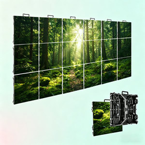Indoor Full Color LED Electronic Display Ultra High Resolution Wide Viewing Angle Front Rear <b>Serviceable</b> Die <b>Cast</b> Aluminum  - Product Image 5