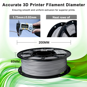 Filamento de Alta Calidad para Impresión 3D, 1 kg, 1.75 mm, Gris Mate, PLA+, Venta al por Mayor de Fábrica IBOSS - Product Image 3
