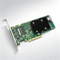 Kartu HBA Broadcom LSI HBA 9500-8i 05-50134-01 SAS3808 Tri-Mode PCIe 4.0 X8 12Gb/s Pengontrol Penyimpanan JBOD Stok 8-Port Server