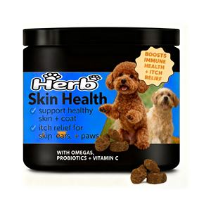 Golosinas para la Piel y el Pelaje de Mascotas de Marca Privada OEM/ODM, Masticables Blandos con Alto Contenido de Proteínas, Suplemento para Perros con Pelo Brillante, Omega 3 con Vitamina E - Product Image 1