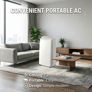 Climatiseur portable 12000 BTU avec chauffage et déshumidificateur, climatiseur mobile 3-en-1 pour la maison, le bureau et l'hôtel - Product Image 1
