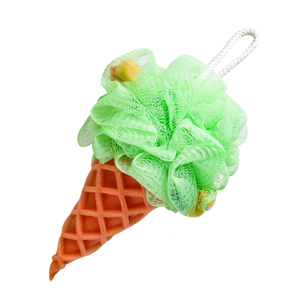 Esponja de Baño Masthome con Forma de Helado Arcoíris, Esponja Exfoliante Corporal para Niños - Product Image 1