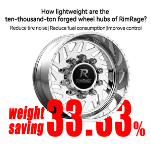 Jantes forgées American Force 6H02 <span class=keywords><strong>SIEGE</strong></span> SSBR 20 22 24 26 pouces 6x139.7 8x165.1 pour Silverado Custom Sierra SLT Colorado Canyon - Product Image 2