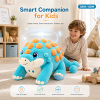 Juguete de Peluche con Relleno de Algodón PP Súper Suave - Dinosaurio, Regalo de Cumpleaños y Aniversario para Niños y Adolescentes