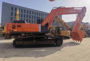 Excavatrice sur pneus d'occasion Hitachi ZX350H à vendre en état de marche, moteur ISUZU, capacité de la benne de 1m3, modèle 2016 - Product Image 3