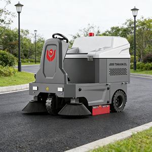 Balayeuse industrielle CleanHorse M3 pour l'extérieur, avec brosse latérale de 500 mm, large application pour les sites industriels - Product Image 2