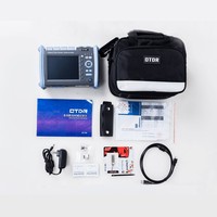 OTDR multifonction NK6000 avec écran tactile 5,8 pouces, précision d'événement de 0,8 m, zone morte de 6 m, OPM, VFL, localisateur de défauts LS et test de câble