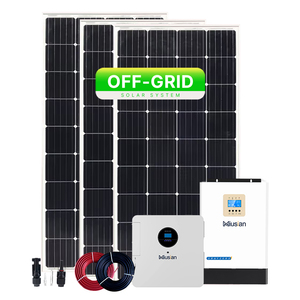 Dễ dàng cài đặt bảng điều khiển năng lượng mặt trời Kit năng lượng mặt trời Máy phát điện 2000 Wát sử dụng nhà cung cấp 2kw PV Mini dự án năng lượng mặt trời hệ thống điện - Product Image 4