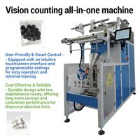 Machine d'emballage multifonctionnelle pneumatique à comptage visuel PLC pour l'emballage alimentaire et de marchandises, facile à utiliser