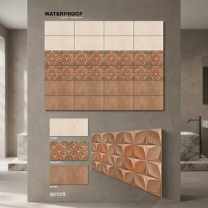 Carreaux muraux en porcelaine 300x600mm 30x60cm 12x24, motif uni café, céramique numérique émaillée pour cuisine, salle de bain, intérieur - Product Image 6