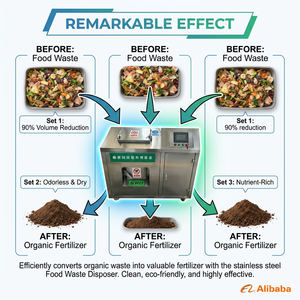 Machine de compostage des déchets alimentaires écologique, <span class=keywords><strong>composteur</strong></span> électrique pour l'élimination des déchets organiques domestiques - Product Image 4