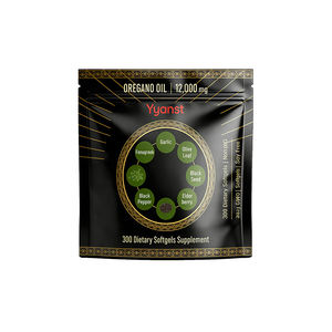 Cápsulas de Aceite de Orégano Silvestre Sin Gluten de Alta Calidad, Suplemento en Cápsulas Blandas, Aumenta la Inmunidad y Apoya la Digestión - Product Image 1