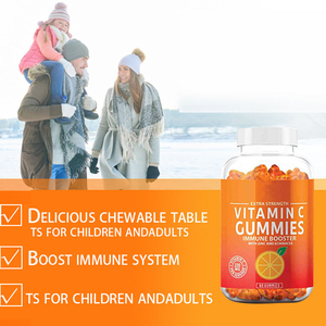 Complément alimentaire beauté et santé saveur <span class=keywords><strong>orange</strong></span>, 60 gommes, marque privée OEM, pour éclaircir et unifier le teint, favoriser le sommeil chez la femme - Product Image 4