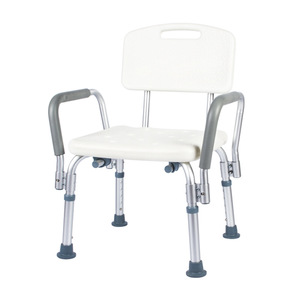 Silla de ducha de aleación de aluminio Kaiyang con altura ajustable y reposabrazos para ancianos, discapacitados, embarazadas, uso médico y cuidado en el hogar. - Product Image 1