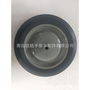 Qingdao Minghao 10 Inch Solid Rubber Caster Wheel Firm Gray Industrial <b>For</b> <b>Tool</b> <b>Carts</b> - Product Image 1