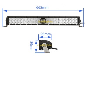 Nouvelle barre lumineuse LED laser tout-terrain <span class=keywords><strong>super</strong></span> brillante de 24 pouces 215W pour toit de voiture et camion, éclairage longue portée de 1110 mètres - Product Image 5