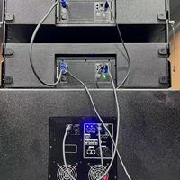 SA212 double 12 pouces 2 voies line array haut-parleur professionnel scène audio système de son actif passif pour événement en plein air