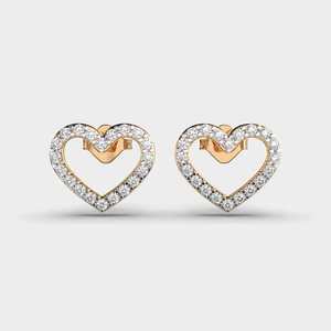 Stylish Diamond <b>Stud</b> Earrings in 925 <b>Sterling</b> <b>Silver</b> Classic Fine Jewelry for Anniversary Wedding Party Gift - Product Image 6