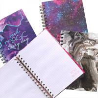 Cuaderno de Papel Espiral con Impresión Personalizada, Diario de Viaje para Mujeres, Diario de Autocuidado para Chicas, Organizador Diario, Semanal y Mensual, Planificador con Logotipo OEM