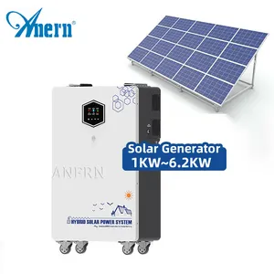 Anern Potable 1kw 2000w Solar panel Generator