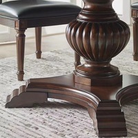 Villa américaine Table à manger moderne en bois Ensemble de chaises Sièges de style panneau pour la maison, le bureau, l'hôtel ou le salon Tables basses