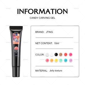 JTING Gel de Escultura 3D Suave para Uñas, 12 Colores, 10ml, Gel de Arte para Uñas, Pintura y Escultura, Proveedor de Uñas Personalizadas de Marca Privada ODM/OEM - Product Image 5