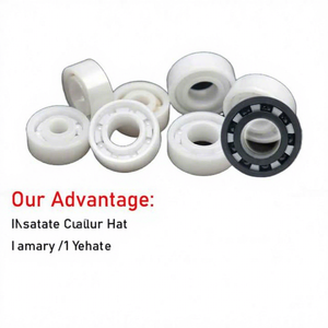 Rodamientos de Bolas de Cerámica 6203CE P5 de Precisión, 17x40mm, Abiertos/Sellados, Resistentes a la Corrosión, de Zirconia - Product Image 1