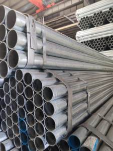 Ketebalan 1.2-20mm pipa baja galvanis pipa baja lasan bulat karbon/tabung untuk rumah kaca - Product Image 5