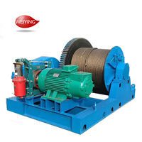 Treuil de levage 5T 10T 15T 20T 25T treuil à câble électrique à vitesse Variable pour une utilisation en extérieur