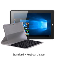 Tablet Pc Convertible Win 10 2 in 1 10.1 ", Tablet Pc dengan Keyboard dan engsel 10.1 inci Win 10 Tablet 4gb 64gb 128gb