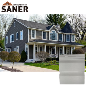 Mỹ mô hình PVC Vinyl <span class=keywords><strong>siding</strong></span> bên ngoài bức tường Bảng ốp <span class=keywords><strong>siding</strong></span> cho khu dân cư/Thương mại xây dựng Tùy chỉnh màu sắc có sẵn - Product Image 2