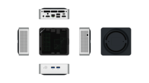 Nueva Mini PC con Procesador Intel Pentium Gold 7505 de hasta 3.50GHz, RAM DDR4 de 8GB/16GB, SSD NVMe de 512GB, Pantalla Dual, para Negocios - Product Image 2