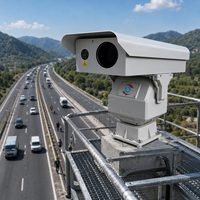 Système de caméra thermique infrarouge longue portée à zoom 10x haute résolution 1280*1024, 13 km, directement de l'usine
