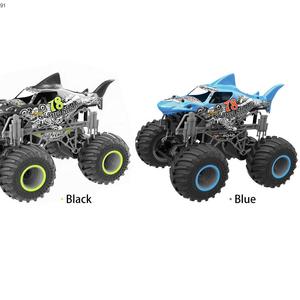 Camiones a control remoto de alta velocidad 1:16 niños Radio Control Shark rueda grande eléctrico recargable carreras Rc coches Juguetes - Product Image 3