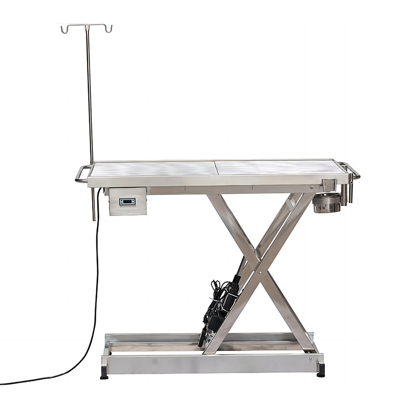 Mn-POR001 Equipo Veterinario Altura Ajustable Mesa de Operación Elevadora Eléctrica de Buena Calidad Mesa de Afeitado para Perros