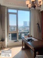 Ventanas de Madera Maciza y Aluminio con Aislamiento Acústico para Casa, Villa, Hotel de Lujo/Proyecto Residencial de Alta Gama