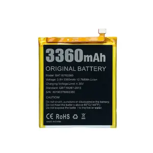 RUIXI BAT18763360 3360mAh Battery For Doogee Y7 N10 Phone Battery