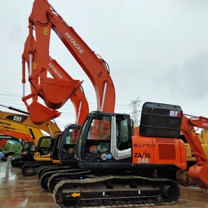 Excavadora Hitachi ZX240 de 24 Toneladas, Usada, de Alta Calidad, Año 2018, con Motor, Modelo Popular, Económica y Fácil de Usar, en Venta - Product Image 5