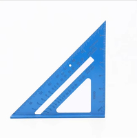 7 "12" ensemble multifonctionnel en aluminium règle de Triangle carré pour le travail du bois charpentier règle carrée outil carré