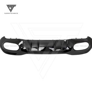 Diffuseur arrière en PP style <span class=keywords><strong>A45</strong></span> AMG avec tuyau d'échappement pour Mercedes Benz Classe A W177 A180 A200 <span class=keywords><strong>A35</strong></span> 2019-2021 - Product Image 2
