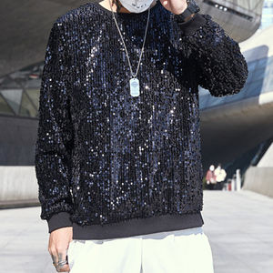 Vente chaude automne pull <span class=keywords><strong>sweat</strong></span> noir <span class=keywords><strong>sweat</strong></span> à capuche à paillettes garçon <span class=keywords><strong>sweat</strong></span> à paillettes - Product Image 3