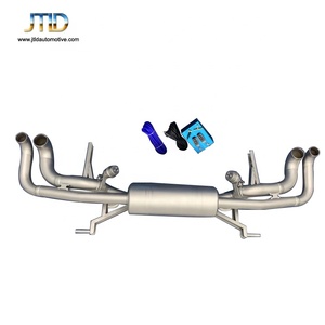 Sistema di scarico JTLD performance silenziatore valvetronico di scarico in acciaio inossidabile Catback con telecomando per Audi <span class=keywords><strong>R8</strong></span> V8 2008-2013 - Product Image 2