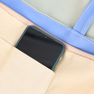 Gahumi Sacs fourre-tout en toile patchwork personnalisés de haute qualité respectueux de l'environnement Usage quotidien Style pliant Cadeau de dessin animé Valeur promotionnelle - Product Image 6