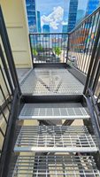 Grille d’égouttement en acier de qualité professionnelle, sur mesure,  trottoirs, parcs, chantiers de construction et usines