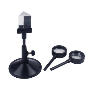 Lentilles, prismes et supports ; lentilles convexes ; lentilles concaves ; assemblages de prismes ; optique physique ; pour les niveaux primaire et collège - Product Image 3