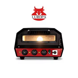 Four à pizza électrique professionnel de comptoir en acier inoxydable pour pizzeria, restaurant et boulangerie - Product Image 1