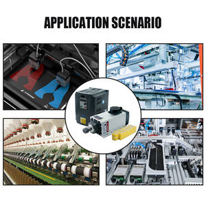 เครื่อง CNC ประสิทธิภาพสูง ระบายความร้อนด้วยอากาศ 220V ER25 3.5KW มอเตอร์แกนหมุนแกะสลักอัตโนมัติ พร้อม VFD ขนาด 4KW 220V ที่เข้ากันได้ - Product Image 4