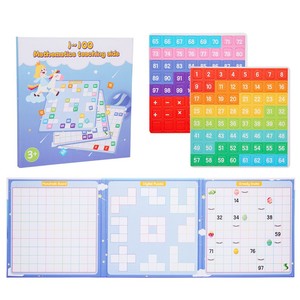 Venta al por mayor de tablas de cientos, material didáctico para <span class=keywords><strong>la</strong></span> iluminación digital, ejercicio cognitivo, entrenamiento de pensamiento lógico, material didáctico - Product Image 1