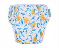 Vente en gros de couches en tissu à mailles imprimées Happy Flute Couches de bain imperméables avec couche de bain confortable pour bébé lavable à l'intérieur