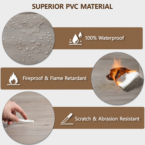 Losetas de Vinilo de 1.5mm con Textura de Piedra, Autoadhesivas, Revestimiento de PVC Impermeable, para Baño y <span class=keywords><strong>Cocina</strong></span>, Pavimento Adhesivo - Product Image 5